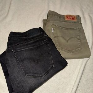 Levi's 710 super skinny lot of 2